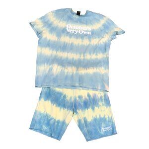 OVO Tie Dye Matching Set Large Blue
